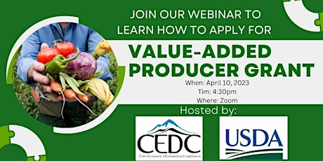 How to Apply for USDA Value Added Producer Grant