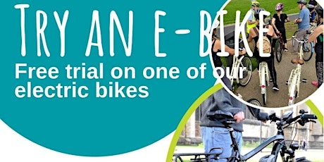 Try an E-Bike &  Lead Ride  2nd May to 27th June