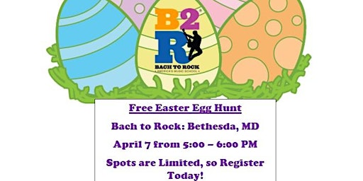 FREE - Easter Egg Hunt @ Bach To Rock Bethesda