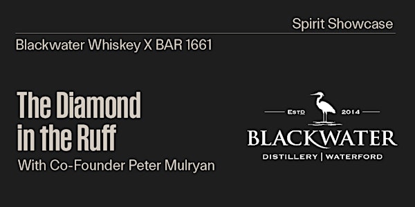 The Diamond in the Ruff Tasting with Blackwater Whiskey