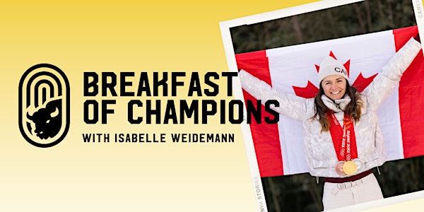 SSM Breakfast of Champions with Isabelle Weidemann