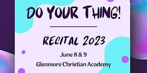 Do Your Thing! - Recital 2023