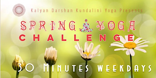 Spring Renewal 30-Minute Weekday Yoga Challenge 2023 primary image