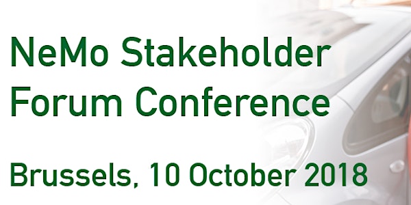 NeMo Stakeholder Forum Conference 2018