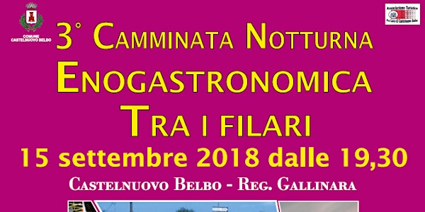 Camminata notturna enogastronomica "Tra i Filari"