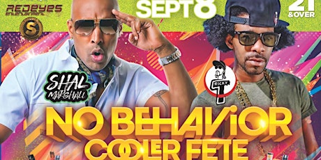 No Behavior Cooler Fete - Futuring Shal Marshall | Ricky T & Friends. primary image