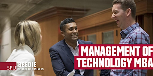 Lunch and Learn: Transform your career - SFU's Management of Technology MBA