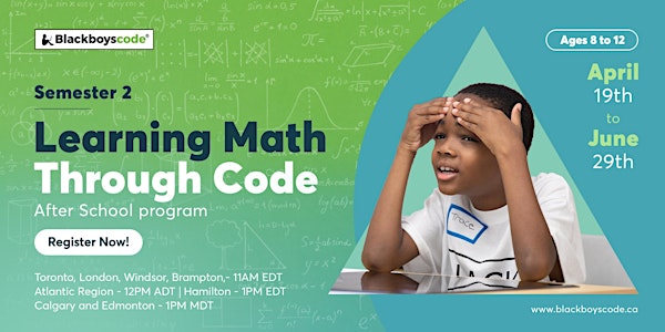 Black Boys Code Technology After School Program - Brampton