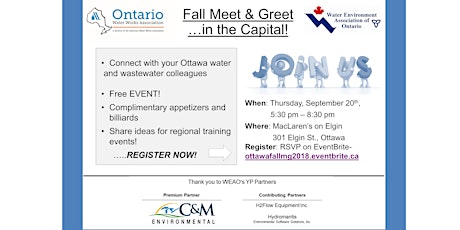  Fall Meet and Greet in Ottawa primary image