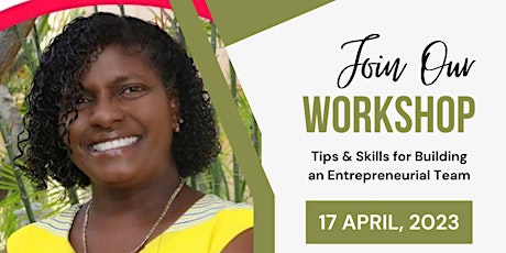Primaire afbeelding van Workshop Tips & Skills for Building an Entrepreneurial Team
