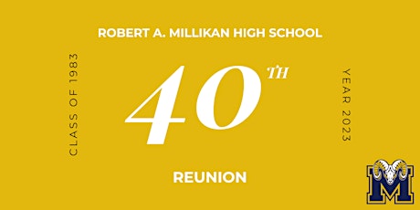 Millikan Class of 1983 40th Reunion