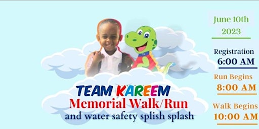 Image principale de 7th Annual Team Kareem Memorial Walk