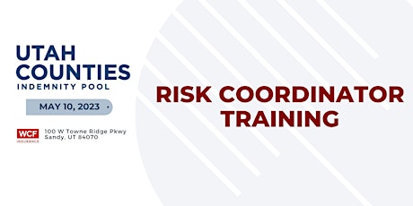 UCIP Risk Coordinator Training primary image