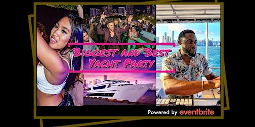 Primaire afbeelding van MEGA YACHT PARTY EXPERIENCE & OPEN BAR INCLUDED ON YACHT