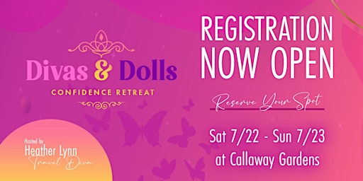 Divas & Dolls Confidence Retreat @ Callaway Resort & Gardens primary image