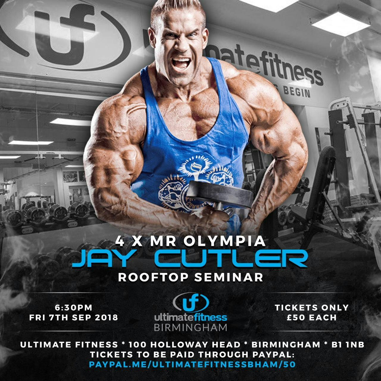 Jay Cutler 4X Mr. Olympia, Fit For 50