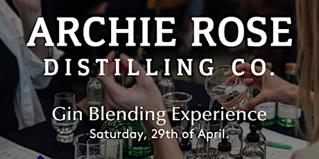 Image principale de Gin Blending with Archie Rose at The Woods Bar