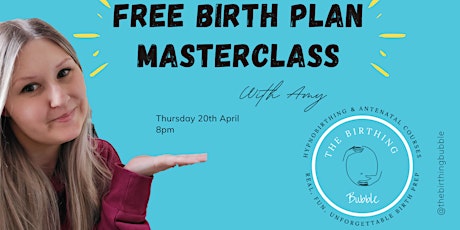 Free Birth Plan Masterclass primary image