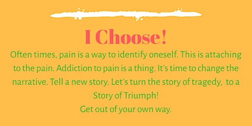 "I Choose" Healing Circle primary image