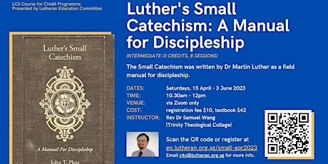 Luther's Small Catechism: A Manual for Discipleship (Intermediate) primary image