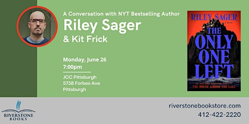 A Conversation with NYT Bestselling Author Riley Sager primary image
