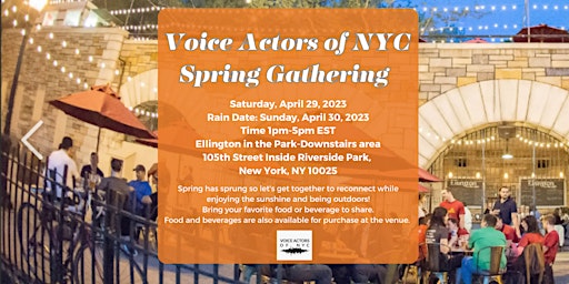 Voice Actors of NYC Spring Gathering