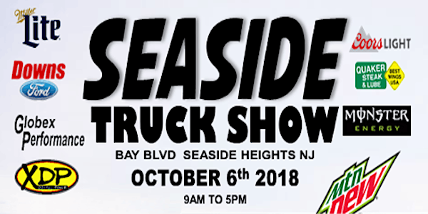 ★ NJ TRUCK SHOW SEASIDE ★ Saturday Oct. 6th 2018!