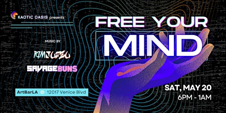 Free Your Mind Rave: House, Techno & Bass EDM Party