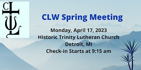 CLW Spring Meeting 2023
