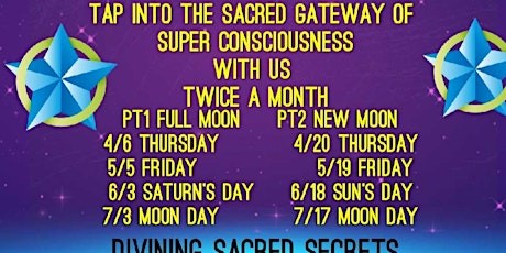 Monthly Full Moon Meditation and New Moon Integration