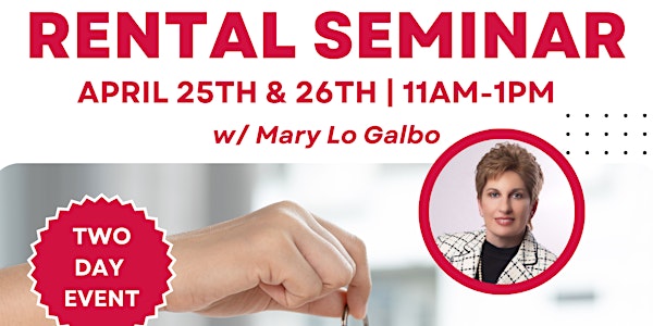 Rental Seminar (Two Day Event - In Person Only)