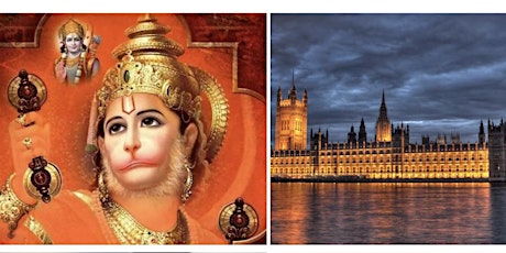 Hauptbild für Hanuman Chalisa talk at the UK Parliament: Dhruv Chhatralia's 400th talk