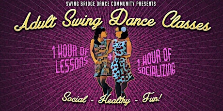 Drop in Monday Beginner Swing Dance Lessons & Socializing primary image