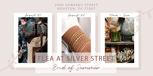 Flea at Silver Street: End of Summer Flea