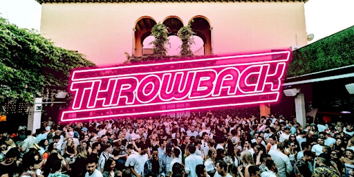Imagem principal do evento Throwback pres: Back to 80',90' & 00' at La Terrrazza