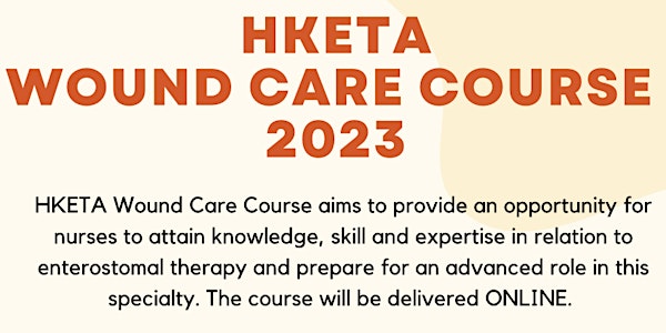 HKETA Wound Care Course 2023