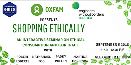 Shopping Ethically: Interactive Seminar on Ethical Consumption / Fair Trade primary image