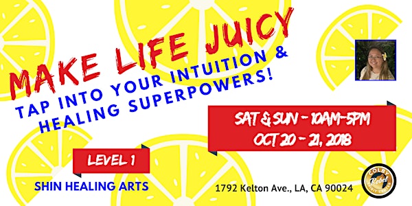 Shin Healing Arts - Level 1 - Intuition Booster