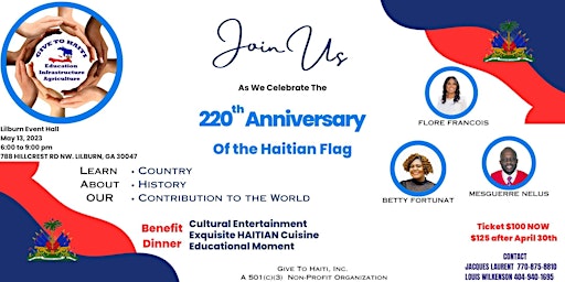 Imagem principal do evento Haiti's Contribution to the Global Community