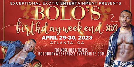 #BOLO BDAY WEEKEND ‘23 (MAIN EVENT)”THE EXCEPTION” primary image