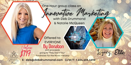 Innovative Marketing with Deb Drummond & Natalie McQueen