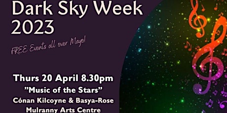 Music of the Stars | 20th April | Mulranny Arts Centre at 8.30pm  primärbild