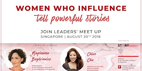 Women who influence - tell powerful stories primary image
