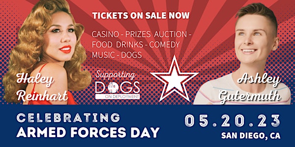 Armed Forces Day Celebration with Dogs on Deployment