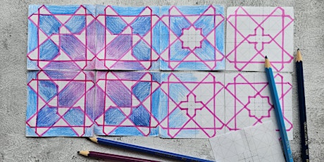 Holiday workshops: Drawing Islamic geometric patterns (ages 7–8)