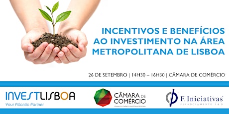 Imagem principal de WORKSHOP: Incentivos e Benefícios ao Investimento - Área Metropolitana de Lisboa