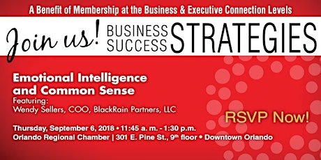 Orlando Regional Chamber's Business Success Strategies  primary image