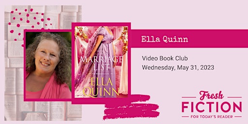 Video Book Club with Author Ella Quinn primary image