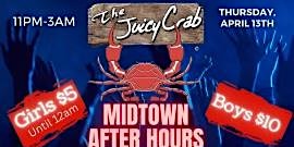 MIDTOWN AFTER HOURS @ JUICY CRAB (ALL ATL COLLEGES INVITED) primary image