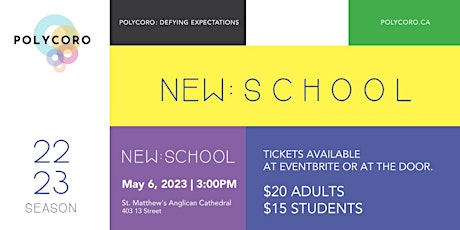 Polycoro presents: New School - Brandon primary image